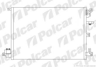 Радіатори кондиціонера 9090K8C2 Polcar фото 1