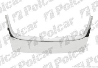 Купить 9514052 Polcar - Молдинг решетки радиатора jetta 05-11 хром-