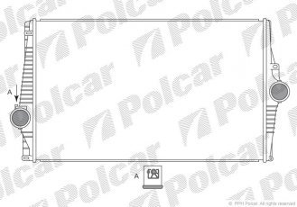 Радіатори повітря (Интеркулеры) 9090J8-1 Polcar фото 1