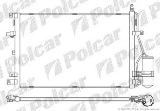 Купить 9090K8C1 Polcar - Радиаторы кондиционера
