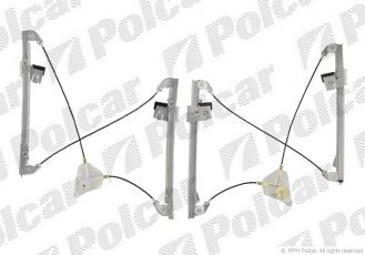 Купити 9526PSG2 Polcar - Склопідіймач електричний без електромотора права сторона VOLKSWAGEN POLO (9N)  HB 10.01-04.05 (