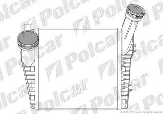 Купить 9580J84X Polcar - Радиаторы воздуха (Интеркулеры)
