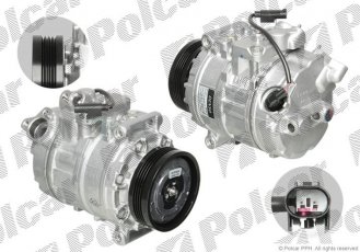 Купити DCP05020 Polcar - Компрессор кондиціонера Діаметр ремінного шківа (мм)  : 110 Кількість ребер: 4 BMW 7 E65/E66 02- 299
