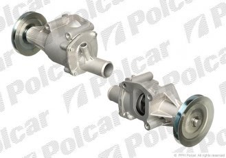 Купить S10009 Polcar - Водяной насос SRL FIAT CINQUECENTO 07.91-  (PJ)  S10-009