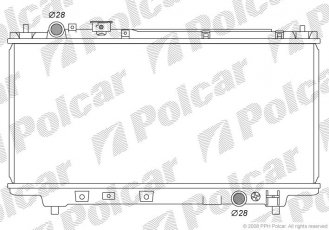 Радиаторы охлаждения 450708-1 Polcar фото 1