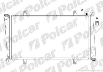 Купити 5210084 Polcar - Радіатори охолодження 521008-4