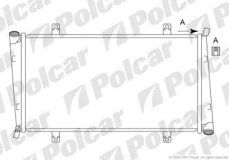 Купить 904008-4 Polcar - Радиаторы охлаждения