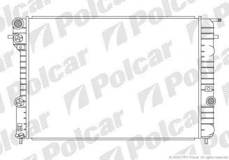 Радиаторы охлаждения 552708-1 Polcar фото 1