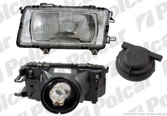 Купити 1307100E Polcar - Фара основна права сторона тип лампи=H4 ручний/електричний ECE AUDI 80 (B3)  10.86-8.91 (PJ)