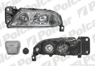 Купити 1407090E Polcar - Фара основна ліва сторона тип лампи=H7+HB3 електричний без мотора ECE ALFA ROMEO 166 (936)  01.98