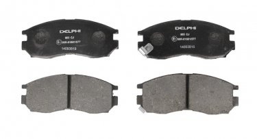 Купить LP0803 DELPHI - Дисковые тормозные колодки, комплект