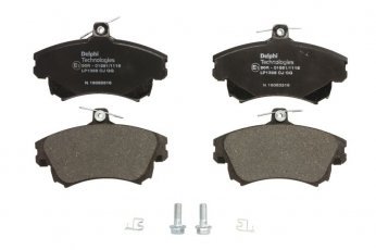 Купить LP1398 DELPHI Тормозные колодки передние Volvo S40 1 (1.6, 1.7, 1.8, 1.9) 