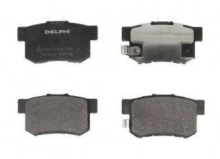 Купить LP1507 DELPHI Тормозные колодки задние Инсайд 1.3 Hybrid 
