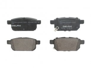 Купить LP2687 DELPHI Тормозные колодки задние Suzuki SX4 (1.6, 1.6 DDiS) 