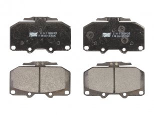 Купить FDB1437 FERODO Тормозные колодки передние Камри 20 (2.2, 2.5, 3.0) без датчика износа