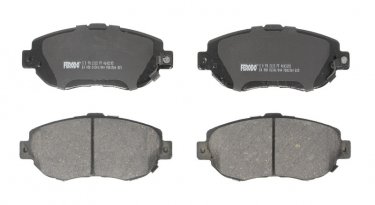Купить FDB1564 FERODO Тормозные колодки передние с звуковым предупреждением износа