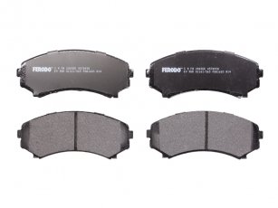 Купить FDB1603 FERODO Тормозные колодки передние Pajero (2, 3, 4) (2.5, 3.0, 3.2, 3.5, 3.8) без датчика износа