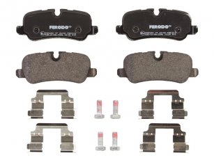 Купить FDB1613 FERODO Тормозные колодки задние Range Rover (2.7, 2.9, 4.2, 4.4) подготовлено для датчика износа колодок