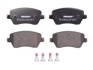 Купить FDB1617 FERODO Тормозные колодки передние Микра (1.0, 1.2, 1.4, 1.5, 1.6) без датчика износа