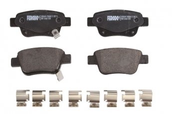 Купить FDB1649 FERODO Тормозные колодки задние Corolla (1.6, 1.8, 2.0, 2.2) с звуковым предупреждением износа