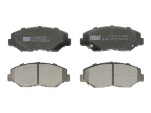 Купить FDB1658 FERODO Тормозные колодки передние Accord (2.0, 2.2, 2.4) с звуковым предупреждением износа