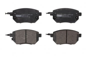 Купить FDB1786 FERODO Тормозные колодки передние Maxima 2.0 QX с звуковым предупреждением износа