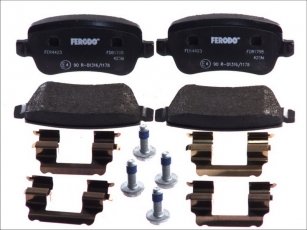 Купити FDB1798 FERODO Гальмівні колодки задні Крома (1.9 D Multijet, 2.4 D Multijet) без датчика зносу