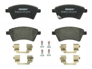 Купити FDB1875 FERODO Гальмівні колодки передні Suzuki SX4 (1.5, 1.6, 1.9, 2.0) с звуковым предупреждением износа
