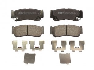 Купити FDB1910 FERODO Гальмівні колодки задні Hyundai H1 (2.4, 2.5, 2.6) с звуковым предупреждением износа