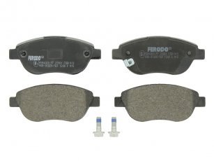 Купить FDB1919 FERODO Тормозные колодки передние Фиат 500 1.6 D Multijet с звуковым предупреждением износа
