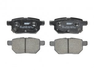 Купить FDB4042 FERODO Тормозные колодки задние Corolla (1.3, 1.4, 1.6) с звуковым предупреждением износа