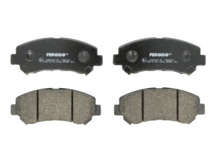 Купить FDB4051 FERODO Тормозные колодки передние Кашкай (1.5, 1.6, 2.0) без датчика износа