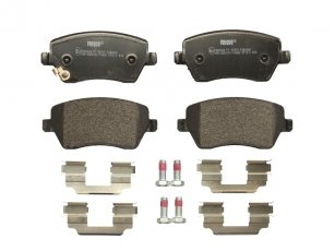 Купить FDB4069 FERODO Тормозные колодки передние Micra (1.2, 1.2 DIG) с звуковым предупреждением износа