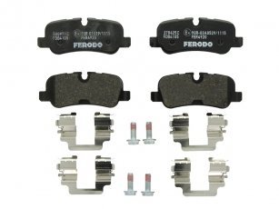Купити FDB4105 FERODO Гальмівні колодки задні Land Rover подготовлено для датчика износа колодок