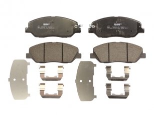 Купить FDB4111 FERODO Тормозные колодки передние Sorento (2.0, 2.2, 2.4) с звуковым предупреждением износа