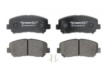 Купить FDB4357 FERODO Тормозные колодки передние CX-5 (2.0, 2.2, 2.5) с звуковым предупреждением износа