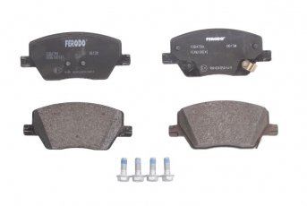 Купить FDB4799 FERODO Тормозные колодки передние Типо (1.2, 1.4, 1.6) с звуковым предупреждением износа