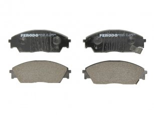 Купити FDB598 FERODO Гальмівні колодки передні Prelude (2.0, 2.0 EX, 2.0 i EX 16V) с звуковым предупреждением износа