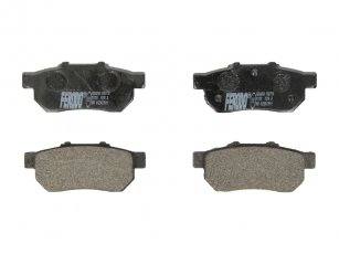 Купить FDB778 FERODO Тормозные колодки задние Civic (1.5, 1.6) без датчика износа