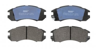 Купить FDB789 FERODO Тормозные колодки передние Subaru с звуковым предупреждением износа