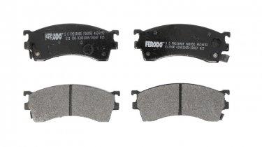 Купить FDB950 FERODO Тормозные колодки передние Кседос 6 (1.6 16V, 2.0 V6) с звуковым предупреждением износа