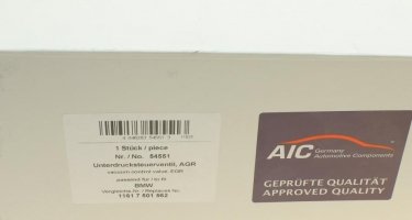Клапан системи вентиляцiї картера 54551 AIC фото 7