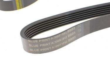 Ремень приводной AD06R1892 BLUE PRINT – (6 ребер)Длина: 1892 мм фото 4