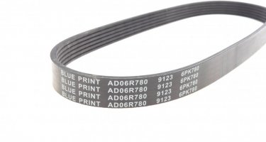 Ремінь приводний AD06R780 BLUE PRINT – (6 ребер)Довжина: 780 мм фото 3