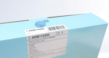Воздушный фильтр ADB112202 BLUE PRINT –  фото 4