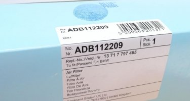 Воздушный фильтр ADB112209 BLUE PRINT –  фото 4