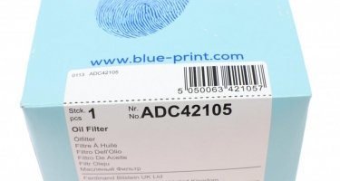 Масляный фильтр ADC42105 BLUE PRINT – (накручиваемый) фото 5
