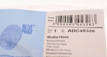 Тормозной шланг ADC45326 BLUE PRINT фото 5