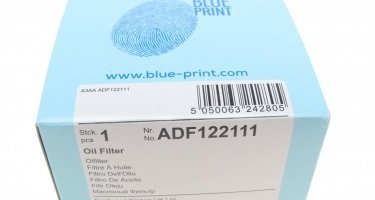 Масляный фильтр ADF122111 BLUE PRINT – (накручиваемый) фото 5