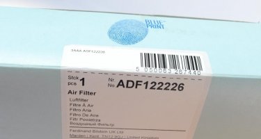 Воздушный фильтр ADF122226 BLUE PRINT –  фото 4